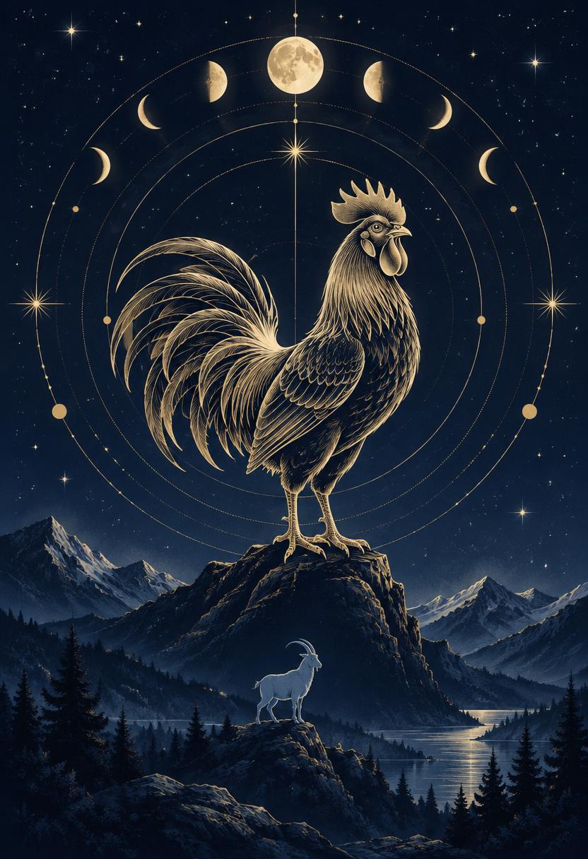Cover of Rooster — Fire Goat 2027 Horoscope